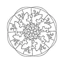 Dibujo para colorear: Mandalas de Mariposas (Mandalas) #117391 - Dibujos para Colorear e Imprimir Gratis