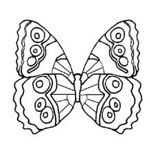 Dibujo para colorear: Mandalas de Mariposas (Mandalas) #117420 - Dibujos para Colorear e Imprimir Gratis