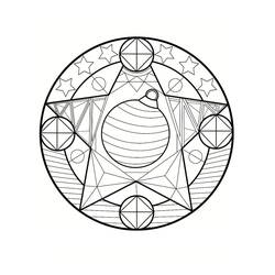 Dibujo para colorear: Mandalas de Navidad (Mandalas) #175385 - Dibujos para Colorear e Imprimir Gratis