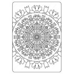 Dibujo para colorear: Mandalas de Primavera (Mandalas) #175321 - Dibujos para Colorear e Imprimir Gratis