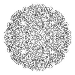 Dibujos para colorear: Mandalas Difíciles - Dibujos para Colorear e Imprimir Gratis