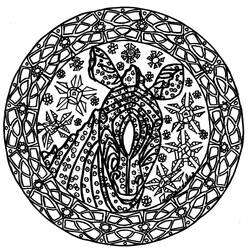Dibujo Mandalas Difíciles (Mandalas) #209926 para imprimir y colorear