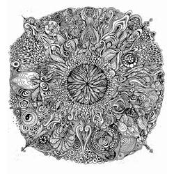 Dibujo para colorear: Mandalas Difíciles (Mandalas) #209938 - Dibujos para Colorear e Imprimir Gratis