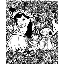 Dibujo para colorear: Mandalas Disney (Mandalas) #175287 - Dibujos para Colorear e Imprimir Gratis