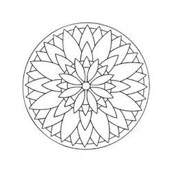 Dibujos para colorear: Mandalas Fáciles - Dibujos para Colorear e Imprimir Gratis