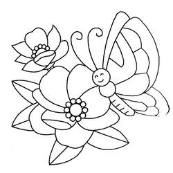 Dibujo para colorear: Mandalas Mariposa (Mandalas) #117421 - Dibujos para colorear
