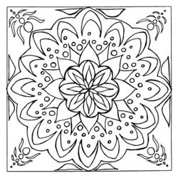 Dibujo para colorear: Mandalas para niños (Mandalas) #124122 - Dibujos para Colorear e Imprimir Gratis