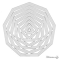 Dibujo para colorear: Mandalas para niños (Mandalas) #124164 - Dibujos para Colorear e Imprimir Gratis