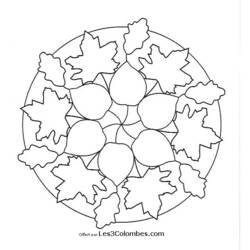 Dibujo para colorear: Mandalas para niños (Mandalas) #124165 - Dibujos para Colorear e Imprimir Gratis