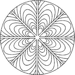 Dibujo para colorear: Mandalas para niños (Mandalas) #124281 - Dibujos para Colorear e Imprimir Gratis