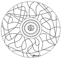 Dibujo para colorear: Mandalas para niños (Mandalas) #124289 - Dibujos para Colorear e Imprimir Gratis