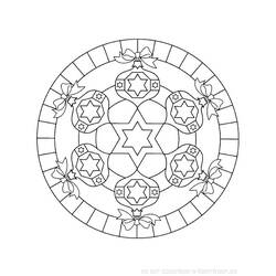 Dibujo para colorear: Mandalas para niños (Mandalas) #124301 - Dibujos para Colorear e Imprimir Gratis