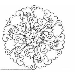 Dibujo para colorear: Mandalas para niños (Mandalas) #124371 - Dibujos para Colorear e Imprimir Gratis