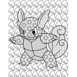 Dibujo para colorear: Mandalas Pokémon (Mandalas) #174030 - Dibujos para Colorear e Imprimir Gratis