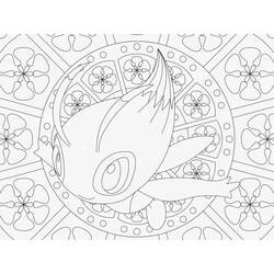 Dibujo para colorear: Mandalas Pokémon (Mandalas) #174031 - Dibujos para Colorear e Imprimir Gratis