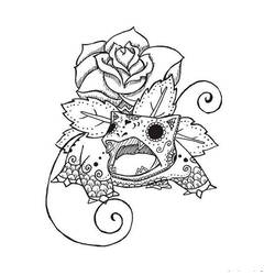 Dibujo para colorear: Mandalas Pokémon (Mandalas) #174037 - Dibujos para Colorear e Imprimir Gratis