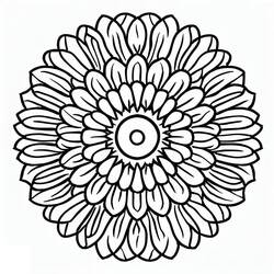 Dibujo Rosetón (Mandalas) #193009 para imprimir y colorear