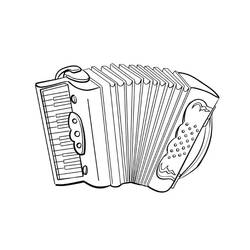 Dibujo para colorear: Acordeón (Música) #176865 - Dibujos para Colorear e Imprimir Gratis