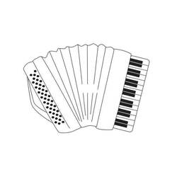 Dibujo para colorear: Acordeón (Música) #176871 - Dibujos para Colorear e Imprimir Gratis