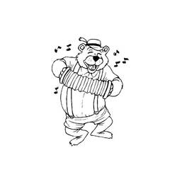 Dibujo para colorear: Acordeón (Música) #176877 - Dibujos para Colorear e Imprimir Gratis