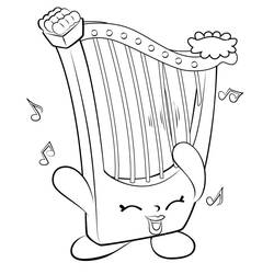 Dibujo para colorear: Arpa (Música) #176968 - Dibujos para Colorear e Imprimir Gratis