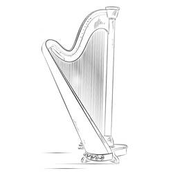Dibujo para colorear: Arpa (Música) #176976 - Dibujos para Colorear e Imprimir Gratis
