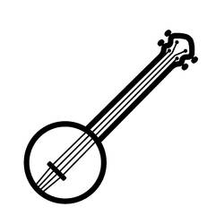 Dibujo para colorear: Banjo (Música) #176948 - Dibujos para Colorear e Imprimir Gratis