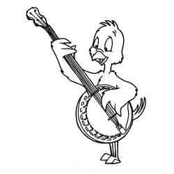 Dibujo para colorear: Banjo (Música) #176950 - Dibujos para Colorear e Imprimir Gratis