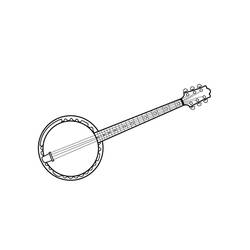 Dibujo para colorear: Banjo (Música) #176957 - Dibujos para Colorear e Imprimir Gratis