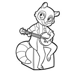 Dibujo para colorear: Banjo (Música) #176961 - Dibujos para Colorear e Imprimir Gratis