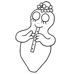 Dibujo para colorear: Flauta (Música) #173437 - Dibujos para Colorear e Imprimir Gratis