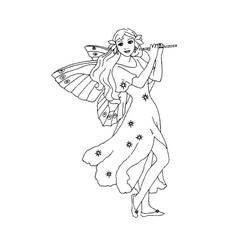 Dibujo para colorear: Flauta (Música) #173452 - Dibujos para Colorear e Imprimir Gratis