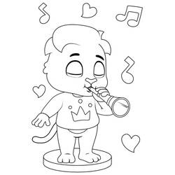 Dibujo para colorear: Flauta (Música) #173465 - Dibujos para Colorear e Imprimir Gratis
