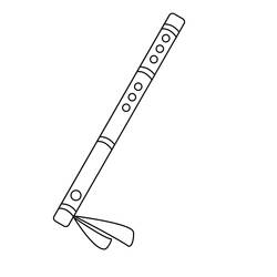 Dibujo para colorear: Flauta (Música) #173468 - Dibujos para Colorear e Imprimir Gratis