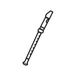 Dibujos para colorear: Flauta - Dibujos para Colorear e Imprimir Gratis