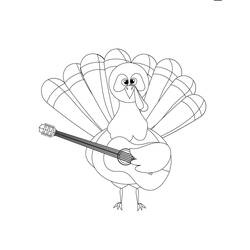 Dibujo para colorear: Guitarra (Música) #173117 - Dibujos para Colorear e Imprimir Gratis