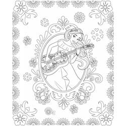 Dibujo para colorear: Guitarra (Música) #173132 - Dibujos para Colorear e Imprimir Gratis
