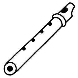 Dibujo para colorear: Instrumentos musicales (Música) #167114 - Dibujos para Colorear e Imprimir Gratis