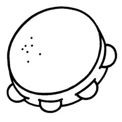 Dibujo para colorear: Instrumentos musicales (Música) #167118 - Dibujos para Colorear e Imprimir Gratis
