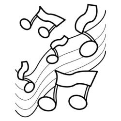 Dibujo para colorear: Instrumentos musicales (Música) #167140 - Dibujos para Colorear e Imprimir Gratis