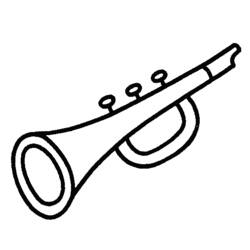 Dibujo para colorear: Instrumentos musicales (Música) #167147 - Dibujos para Colorear e Imprimir Gratis