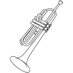 Dibujo para colorear: Instrumentos musicales (Música) #167180 - Dibujos para Colorear e Imprimir Gratis