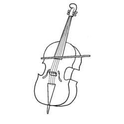 Dibujo para colorear: Instrumentos musicales (Música) #167183 - Dibujos para Colorear e Imprimir Gratis