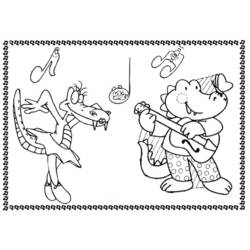 Dibujo Instrumentos musicales (Música) #167214 para imprimir y colorear