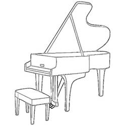 Dibujo Instrumentos musicales (Música) #167297 para imprimir y colorear