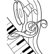 Dibujo Instrumentos musicales (Música) #167316 para imprimir y colorear