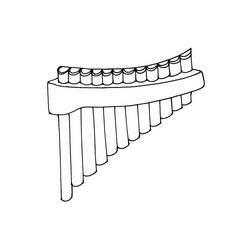 Dibujo para colorear: Instrumentos musicales (Música) #167351 - Dibujos para Colorear e Imprimir Gratis