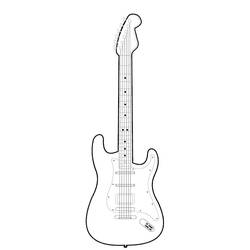 Dibujo Instrumentos musicales (Música) #167353 para imprimir y colorear