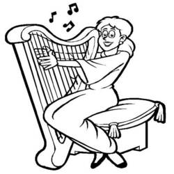 Dibujo Instrumentos musicales (Música) #167423 para imprimir y colorear