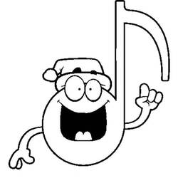 Dibujo para colorear: Notas Musicales (Música) #176880 - Dibujos para Colorear e Imprimir Gratis